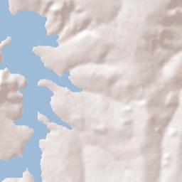 Alvorada do Sul Terrain Map