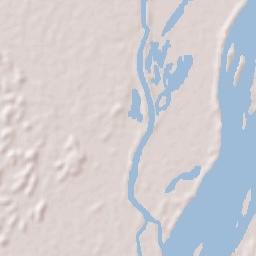 Pôrto Barra do Ivinheima Terrain Map