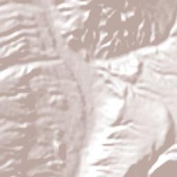Humahuaca Terrain Map