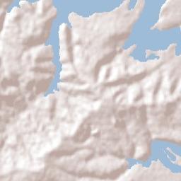 Paranapanema Terrain Map