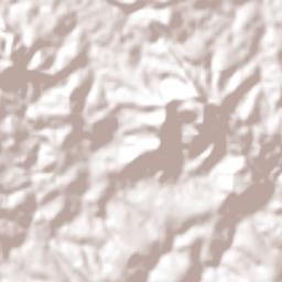 Curiúva Terrain Map