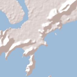 Guarujá Terrain Map