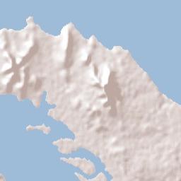 Gladstone Terrain Map