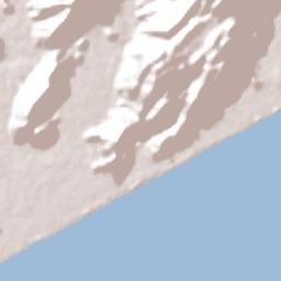 Mongaguá Terrain Map