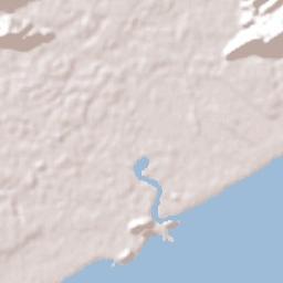 Itanhaém Terrain Map