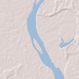 Puerto Rosario Terrain Map