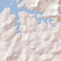 Santa Helena Terrain Map