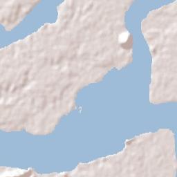 Cananéia Terrain Map
