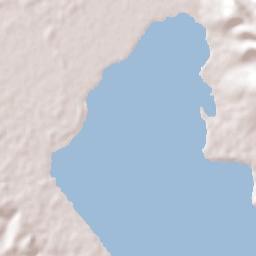 Areguá Terrain Map