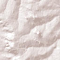 Caacupé Terrain Map