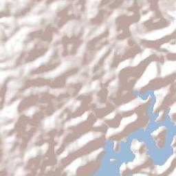 Rio Bonito do Iguaçu Terrain Map