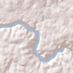 Puerto Iguazú Terrain Map