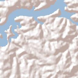Boa Esperança do Iguaçu Terrain Map