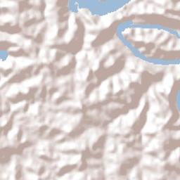 Cruzeiro do Iguaçu Terrain Map