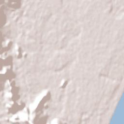 Matinhos Terrain Map