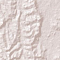 Canoinhas Terrain Map