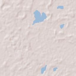 Laguna Limpia Terrain Map