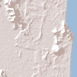 Yaroomba Terrain Map