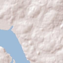 Encarnación Terrain Map