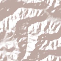 Middle Ridge Terrain Map