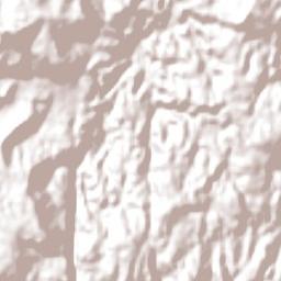 Rancho Queimado Terrain Map