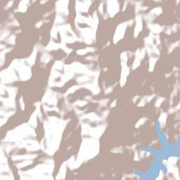 Lower Beechmont Terrain Map