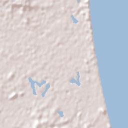 Gold Coast, Australia Terrain Map