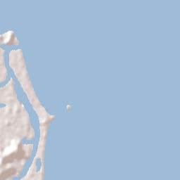 Tweed Heads Terrain Map