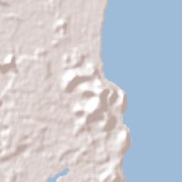 Lennox Head Terrain Map