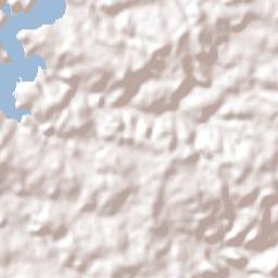 Campos Borges Terrain Map