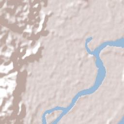 Ballina Terrain Map