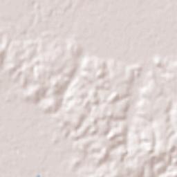 Cacequi Terrain Map
