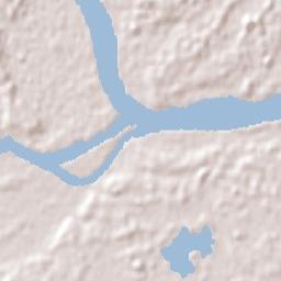 São Jerônimo Terrain Map