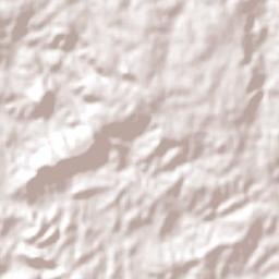 Vila Nova do Sul Terrain Map