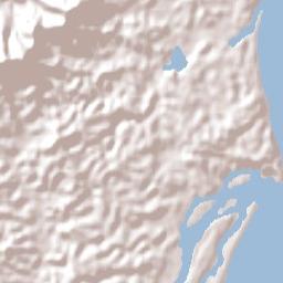 Nambucca Terrain Map
