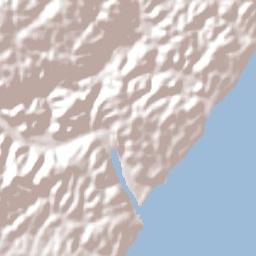 Port Shepstone Terrain Map
