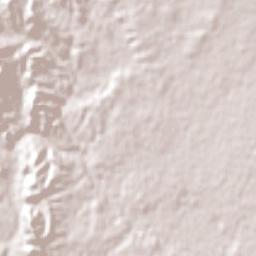 La Calera Terrain Map