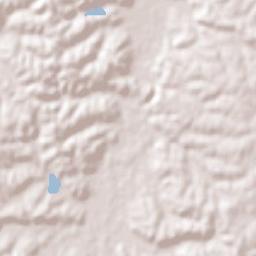 Hulha Negra Terrain Map