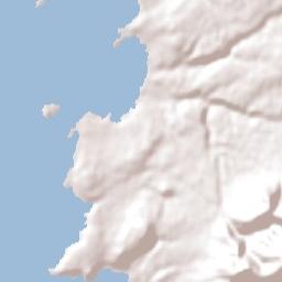 Los Vilos Terrain Map
