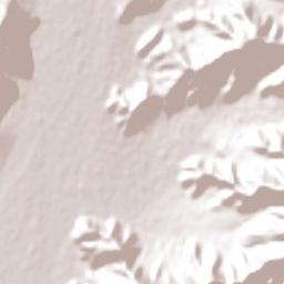 Putaendo Terrain Map