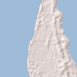 Dawesville Terrain Map