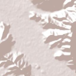 Hijuelas Terrain Map