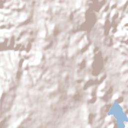 Orange Terrain Map