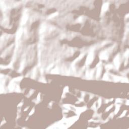 Grahamstown Terrain Map