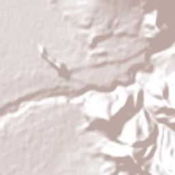 Puente Alto Terrain Map