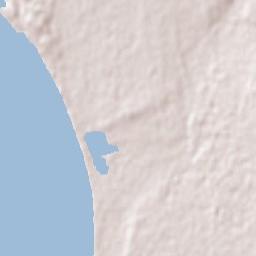 Sunset Beach Terrain Map