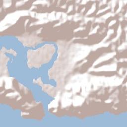 Knysna Terrain Map