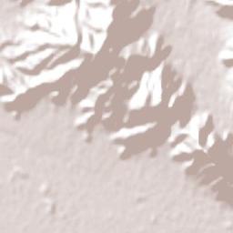 Las Cabras Terrain Map