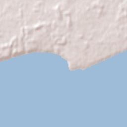 Atlántida Terrain Map
