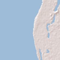 Birkenhead Terrain Map